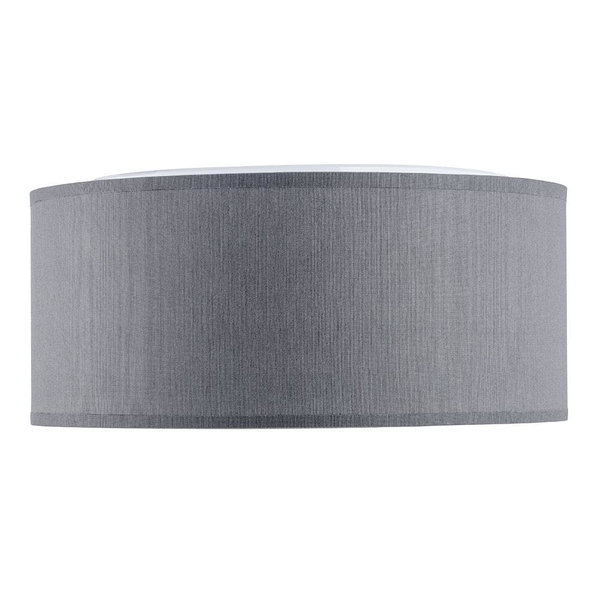 Okrągły plafon salonowy Rondo 3333 TK Lighting tkaninowy biały szary