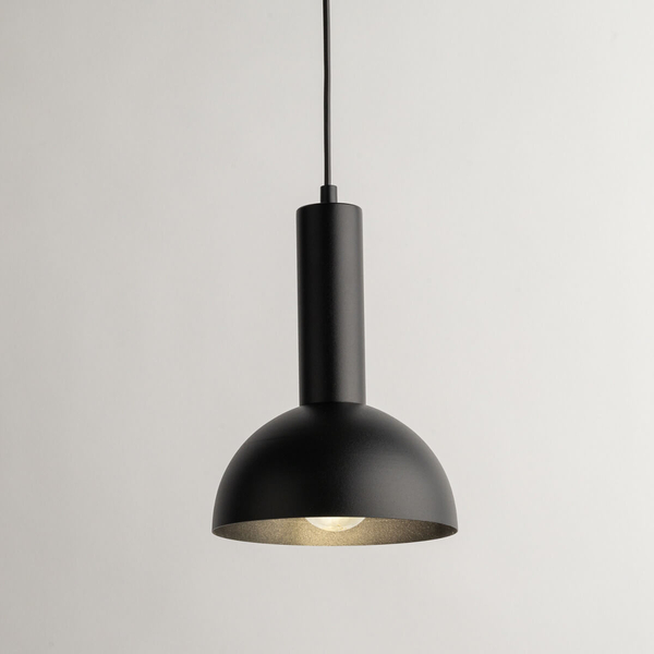 Pojedyncza zwisająca lampa Vitrum 40808 Sigma punktowa czarna