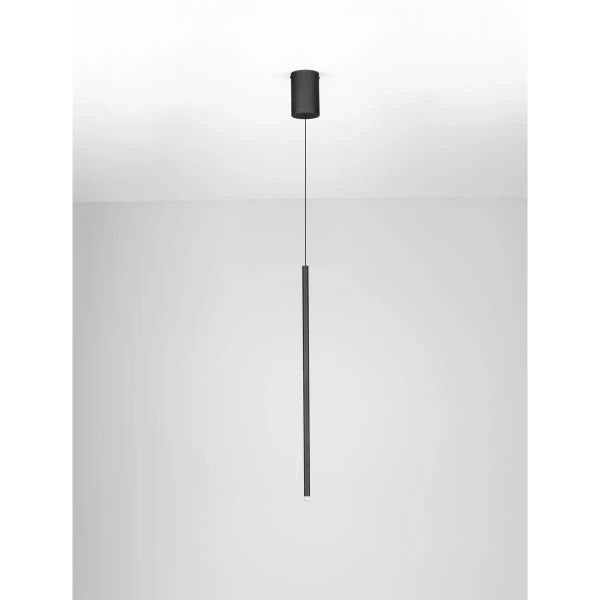 Lampa wisząca podłużna NOVENCIO LE45462 LED 4W 3000K czarna