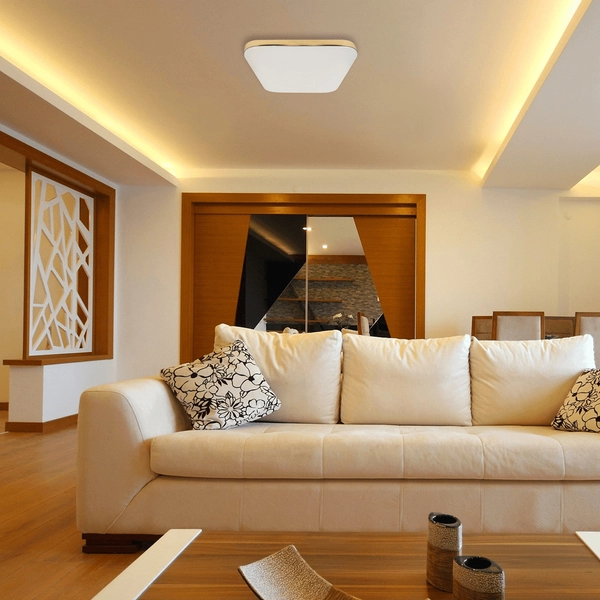 Lampa sufitowa Nemo EK7792 do łazienki LED 17W 4000K złoty