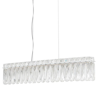 Lampa wisząca Nosta PND-34364-1-CH-CL LED 16W 3000K chrom przezroczysty