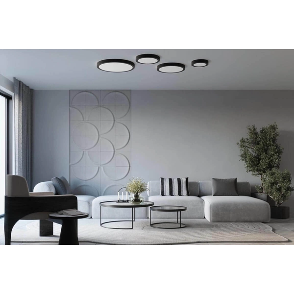 Plafon okrągły Onyx SL.1245 LED 23W 3000K sufitowa okrąg do sypialni biały