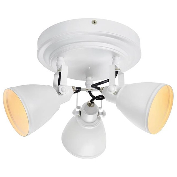 Regulowana LAMPA sufitowa FJÄLLBACKA 108083 Markslojd łazienkowa OPRAWA metalowe reflektorki IP44 białe