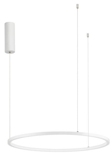 Biała lampa wisząca TOLUCA LE42783 do sypialni LED 36W 3000K ring