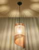 LAMPA wisząca ALEXIA SL.0640 drewniana OPRAWA ekologiczny zwis drewno