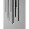 Nowoczesna lampa wisząca NOVENCIO LE45464 LED 41W 3000K tubki czarne