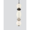 Wisząca lampa MONRETA LE45232 LED 14W 3000K ceramiczna szara biała