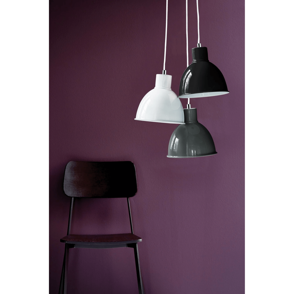 Salonowa lampa wisząca kopuła POP 45833050 antracyt