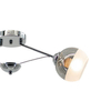 LAMPA sufitowa 1018/2 8C Elem metalowa OPRAWA szklane kule chrom
