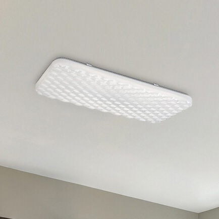 Prostokątny plafon ledowy Eldrick 3087 sufitowa lampa 36W 4000K biała