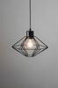 Industrialna lampa wisząca Vario industrial do holu czarna