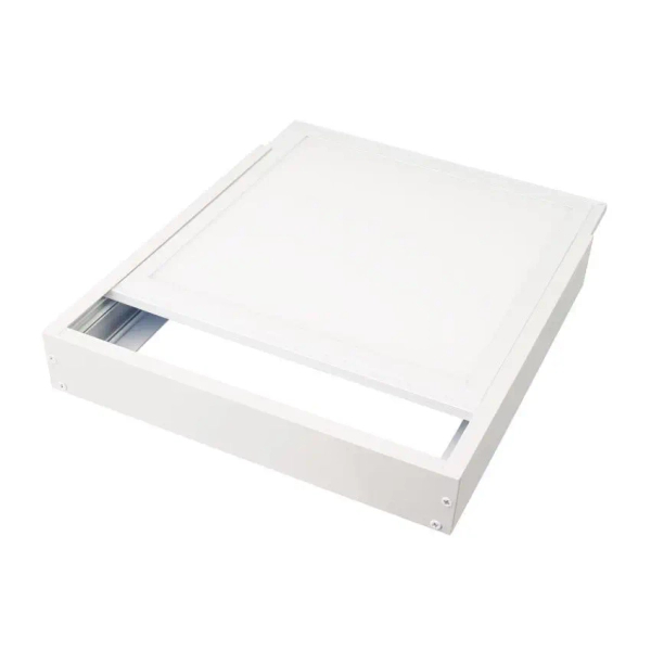 Zestaw ram do motażu paneli PLS20-RAMA metalowe 30x30cm biały
