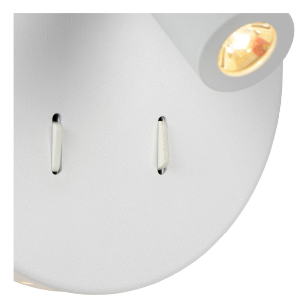 Przyścienna lampa BENTJER 79201/09/31 LED 6W+3W 3000K regulowana biały