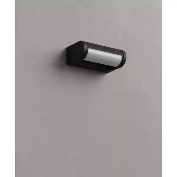 Elewacyjna lampa LED SOLDEN czarna W0462 1x12W 3000K IP65 na taras