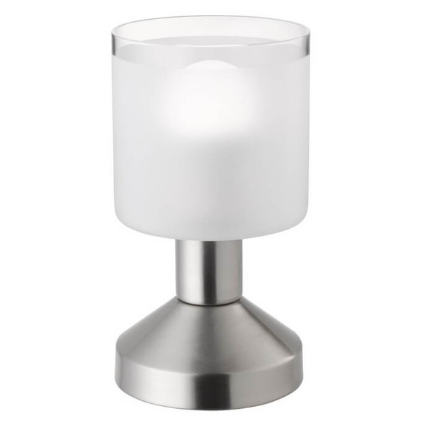 Metalowa lampka stolikowa Gral R59521007 RL Light kieliszek nikiel