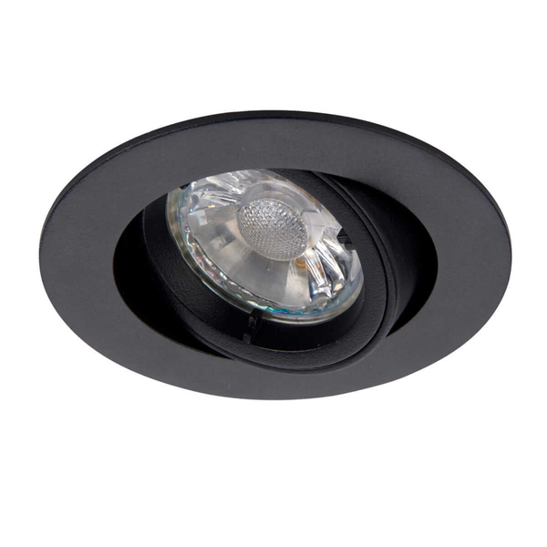 Okrągła lampa wpuszczana Cast 95919 Saxby spot czarna