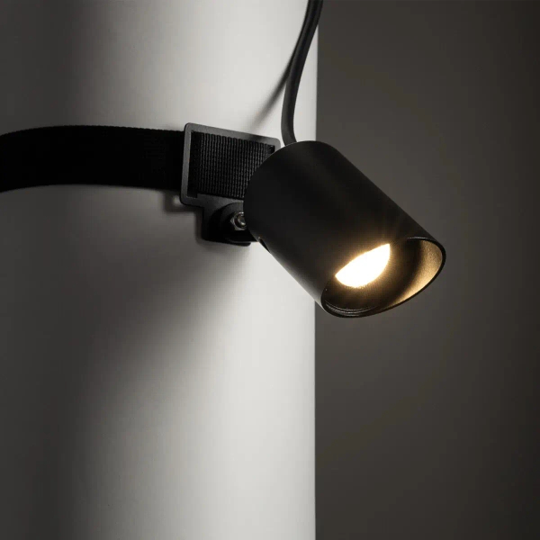 Przenośna lampa RUMI LED 11543 LED 7W 3000K IP54 czarny