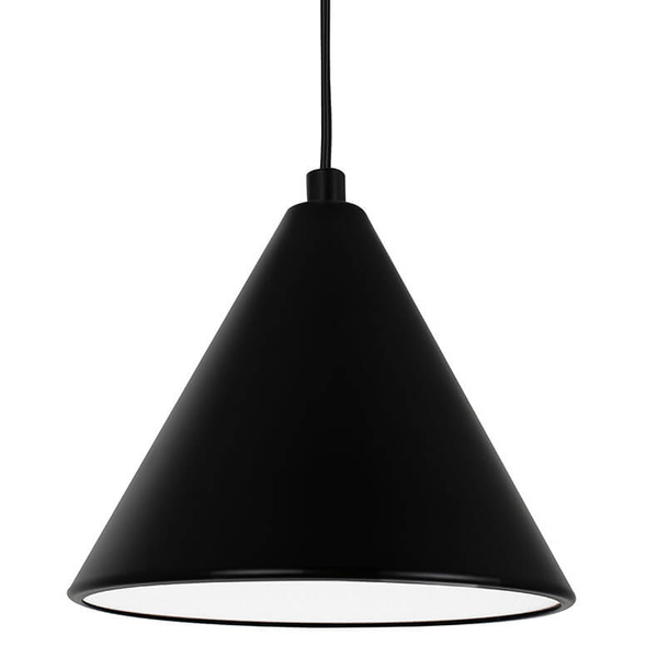 Nowoczesna lampa wisząca Acustica MSE010100332 Moosee LED 13W 3000K czarna