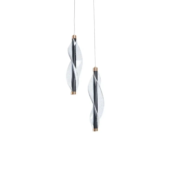Lampa wisząca brokatowa VALENTINA 339621 2xLED 14W 4000K do salonu
