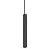 Lampa wisząca sopel Fourty 10771 Nowodvorski do salonu czarna