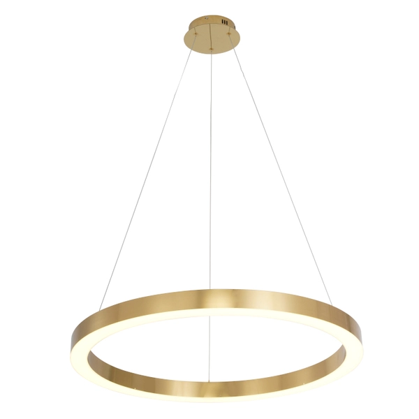 Lampa wisząca ring Midway LP-033/1P Light Prestige LED do sypialni 3000K 30W złota