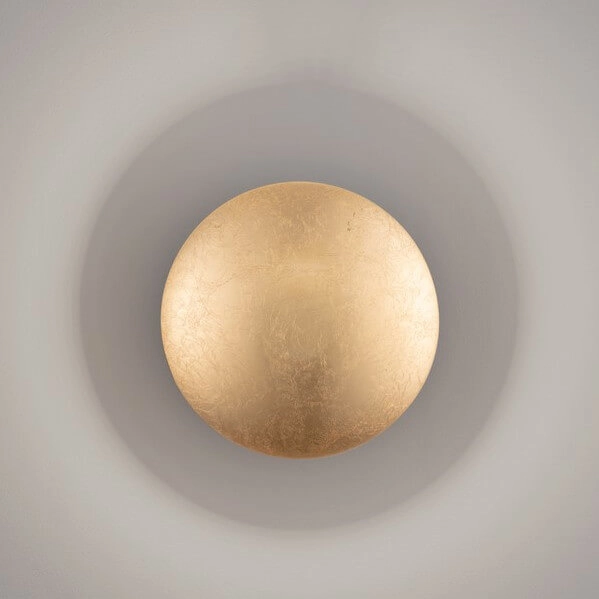 Okrągła lampa ścienna PAIJAN LE44459 LED 6W 3000K monety złota