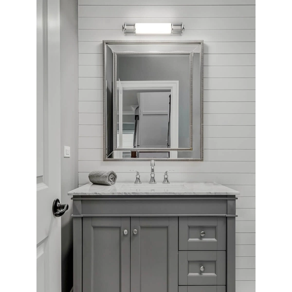 Ścienna lampa nad lustro Omi Parette tuba LED 6W biała czarna