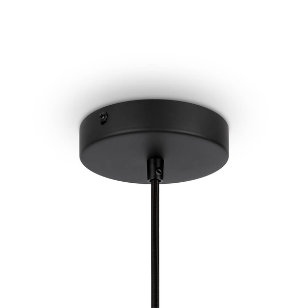 Wisząca lampa Roots MOD191PL-01W Maytoni naturalna eco czarna beżowa