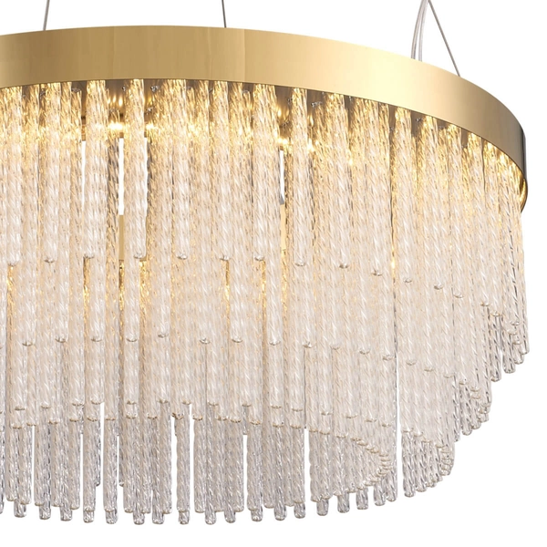 Wisząca lampa kryształowa GLORIA ST-DL8511 LED 3000K złoty