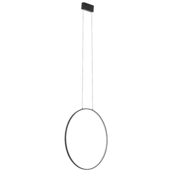 Lampa wisząca ring Circolo 10861 Nowodvorski LED 21W 4000K czarna biała