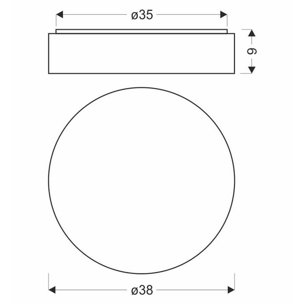 Plafon sufitowy Figaro 14-33956 LED 24W 3000-6000K drewniany biały