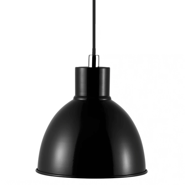 Kopułowa lampa wisząca POP 45833003 nad stół czarny