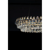 Lampa sufitowa BARLETTA różowe złoto przezroczysta AZ6902 1xLED 60W 3000K glamour