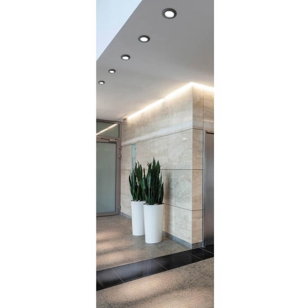 Wpustowe oczko kuchenne Emilio AZ0809 Azzardo IP20 punktowa czarna