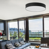 Okrągły plafon do kuchni Rondo 4433 TK Lighting tkaninowy beżowy