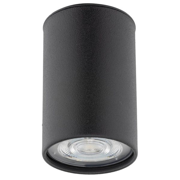 Nasufitowa lampa do jadalni Top 5764 sopel tubka metalowa czarna