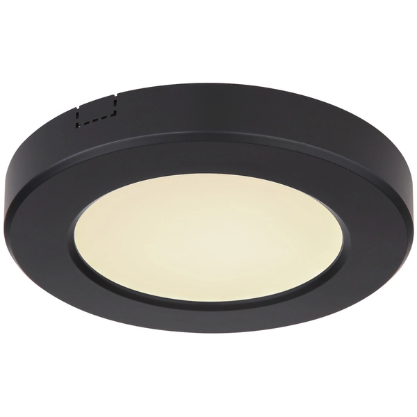 LAMPA sufitowa LASSE 12379-6B Globo metalowa OPRAWA okrągła LED 6W 3000K - 6500K plafon czarny