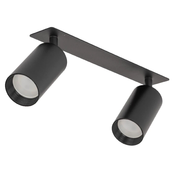 Minimalistyczna lampa sufitowa Amis 10807 ruchome tubki czarne złote