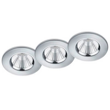 Oczko potrójne sufitowe ZAGROS 650710306 LED 5,5W 3000K IP65 chrom
