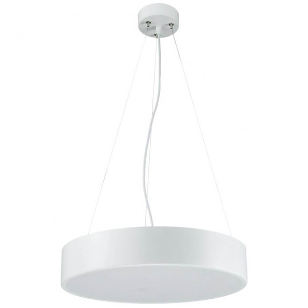 Minimalistyczna lampa wisząca Cleo 137623690234 Team do salonu biała