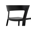 Minimalistyczne krzesło jadalniane Jasper KH010100323 czarne do kuchni