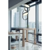 Ledowa lampa frame Elipse S-60217A-L Step 40W 3000K koło czarna