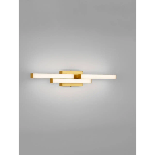 Kinkiet ścienny do łazienki MARVONA LE45681 LED 14W 4000K IP44 złota