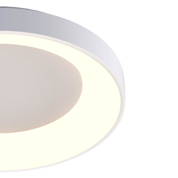 Plafon LED Cameron MX4019-1M-3WT Zumaline LED 33W 3000K do salonu biały