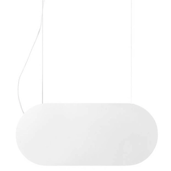 Metalowa wisząca lampa Malumi MLA611P4 LED 24W 4000K nad wyspę biała