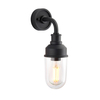 Elewacyjna lampa szklana L&-195884 IP44 czarny przezroczysty