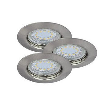Kuchenne oczka sufitowe 3 sztuki zestaw LITE 1163 IP40 chrom