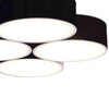 Sufitowa LAMPA plafon ZAMA 7047 Shilo natynkowa OPRAWA LED 112W 3000K czarna