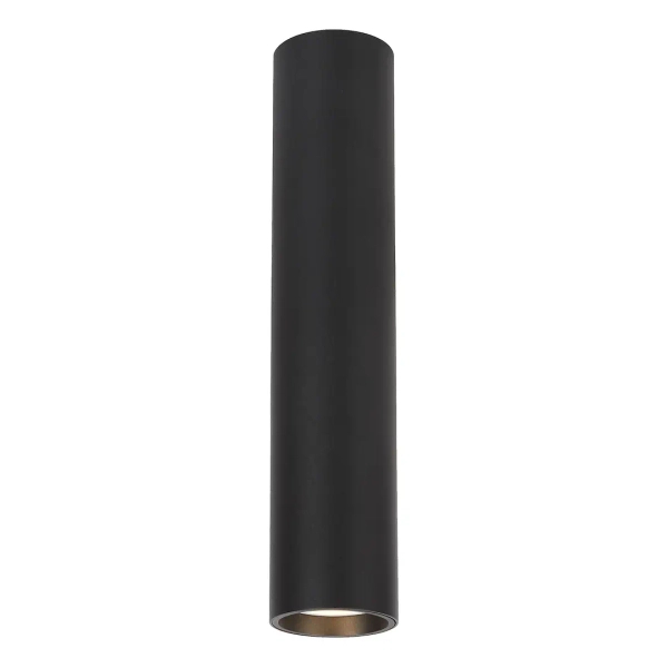 Metalowa lampa sufitowa do kuchni GENESIS ML0387 tuba czarna