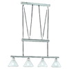 Lampa wisząca do salonu STAMINA 3751041-07 nad stół biała nikiel